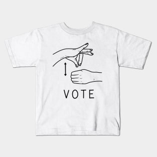 Vote ASL Kids T-Shirt